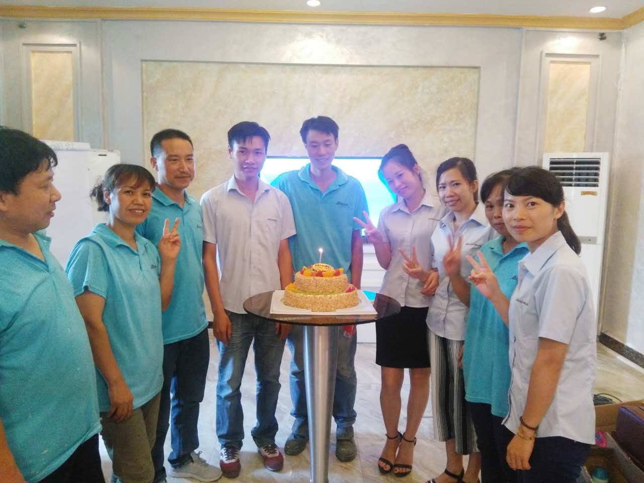 感恩的心：阿里大師關(guān)懷員工，舉辦集體生日會