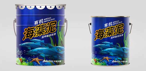 阿里大師有機海藻泥墻面漆，帶來好呼吸