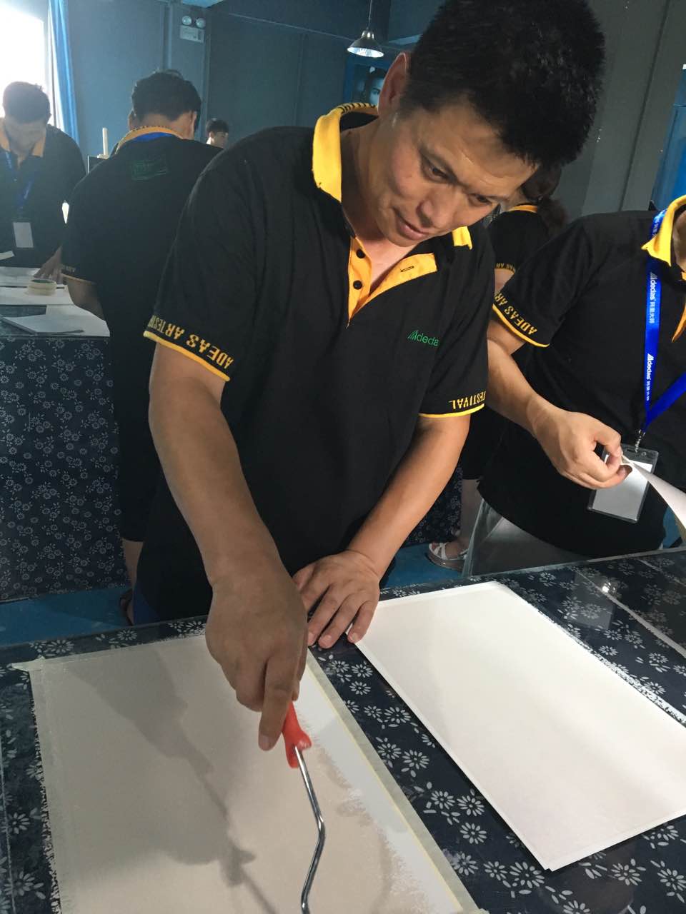 GIOVANNI喬瓦尼藝術(shù)涂料學(xué)員實(shí)操現(xiàn)場(chǎng) GIOVANNI喬瓦尼藝術(shù)涂料學(xué)員實(shí)操現(xiàn)場(chǎng)